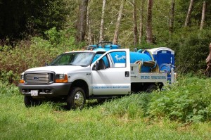 Robin, our Ford septic pumper